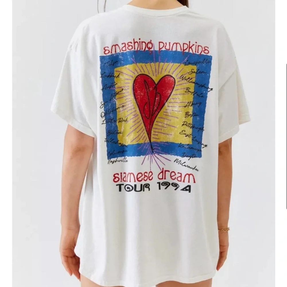 NWOT Smashing Pumpkins Siamese Dream Tour 1994 Tee Dress Size S/M - Picture 2 of 11
